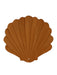 Organic Cotton and Linen Shell Playmat - Caramel