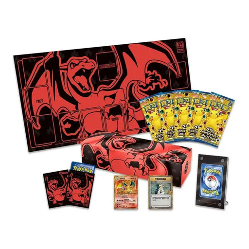 Pokemon Celebrations: 25th Anniversary, Kinesisk Charizard Reinforced Box - ADLR Poké-Shop