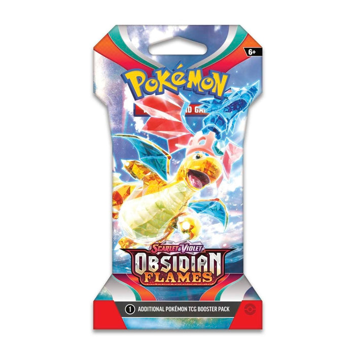 Pokemon S&V: Obsidian Flames Sleeved Booster-Pakke - ADLR Poké-Shop