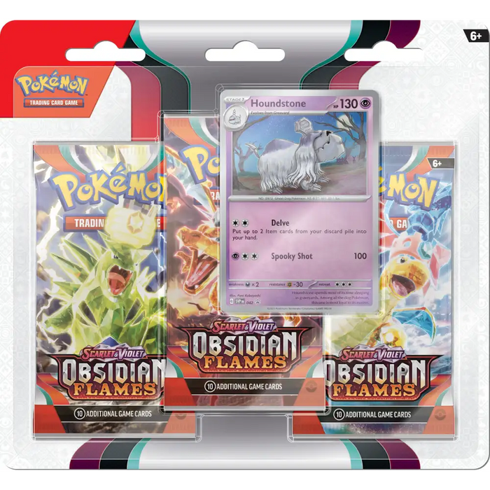 Pokémon TCG: Scarlet & Violet: Obsidian Flames - 3-Pack