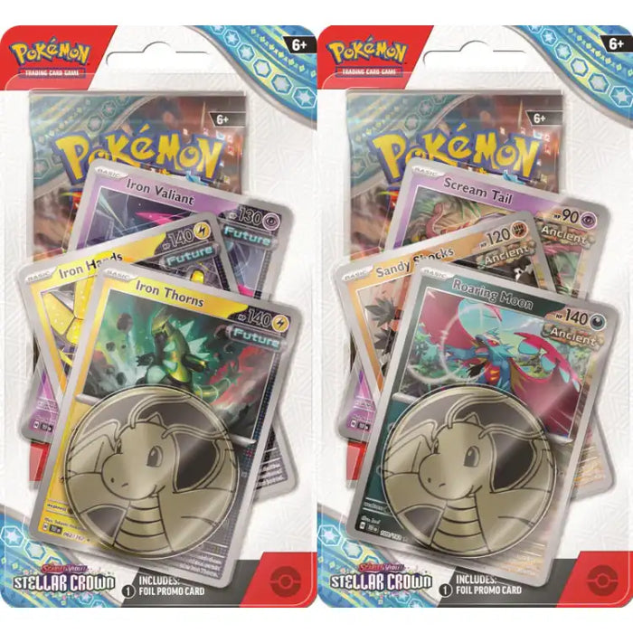 Pokémon TCG: Scarlet & Violet: Stellar Crown - Premium Checklane Blister Pack - ADLR Poké-Shop