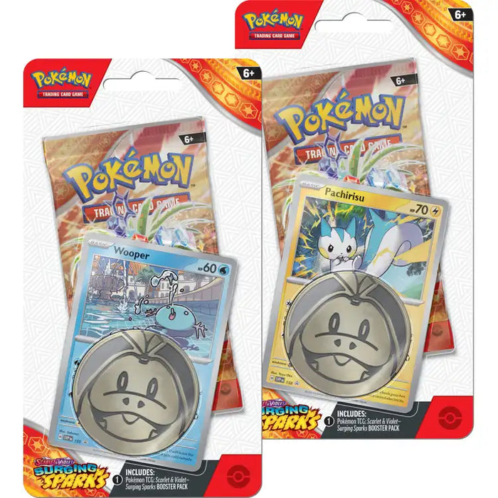 Pokémon TCG: Scarlet & Violet: Surging Sparks - Checklane Blister Pack - ADLR Poké-Shop