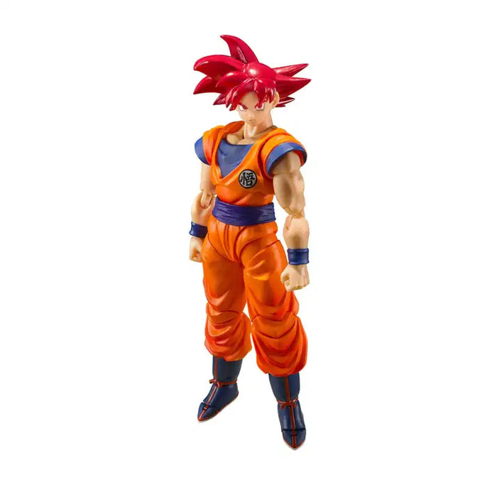 S.H. Figuarts: Dragon Ball Super - Son Goku (Super Saiyan God - Instilled with the light of Reighteous Hearts) Action Figure - 15 cm - ADLR Poké-Shop