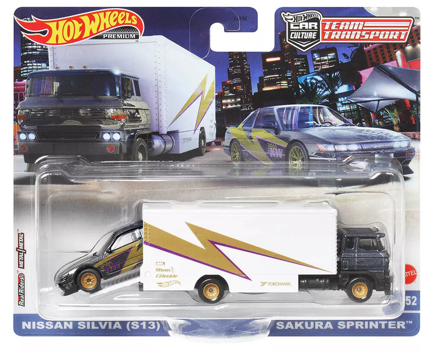 Hot Wheels Premium 1:64 Team Transport (Vælg selv variant!)