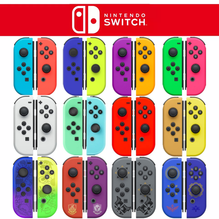 Nintendo Switch Joy-Con - Controllersæt (L+R) - Original (Refurbished) - Flere farver