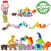Safari Animal Shaped Wooden Threading Blocks