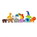 Safari Animal Shaped Wooden Threading Blocks
