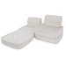 Small Modular Sofa for Kids - Churros White