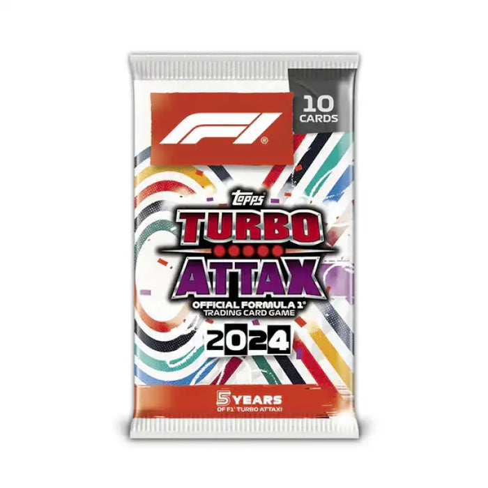 Topps: Formula 1 - Turbo Attax 2024 - Booster Pakke (10 Kort) - ADLR Poké-Shop