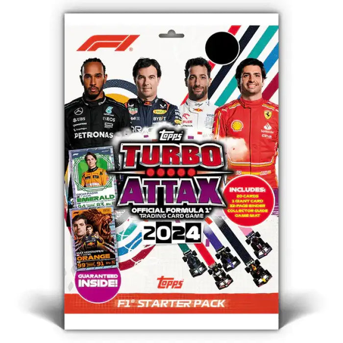 Topps: Formula 1 - Turbo Attax 2024 - Starter Pack (Mappe + Kort) - ADLR Poké-Shop