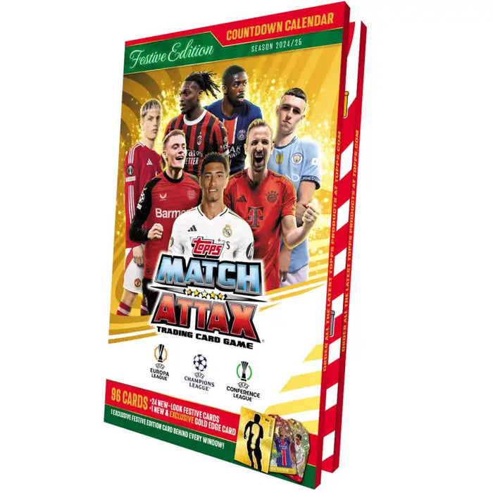 Topps: Match Attax 24/25 - Advent Calendar (Julekalender) - ADLR Poké-Shop