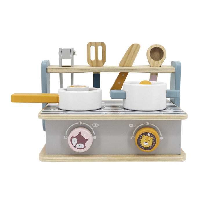 Wooden Folding Stove and Grill