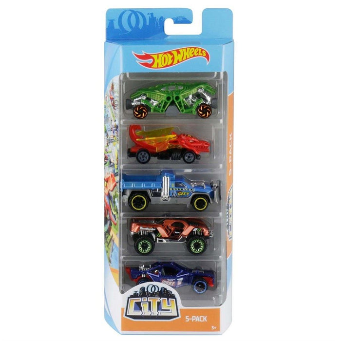 Hot Wheels Basics 5-pack (Assorteret)