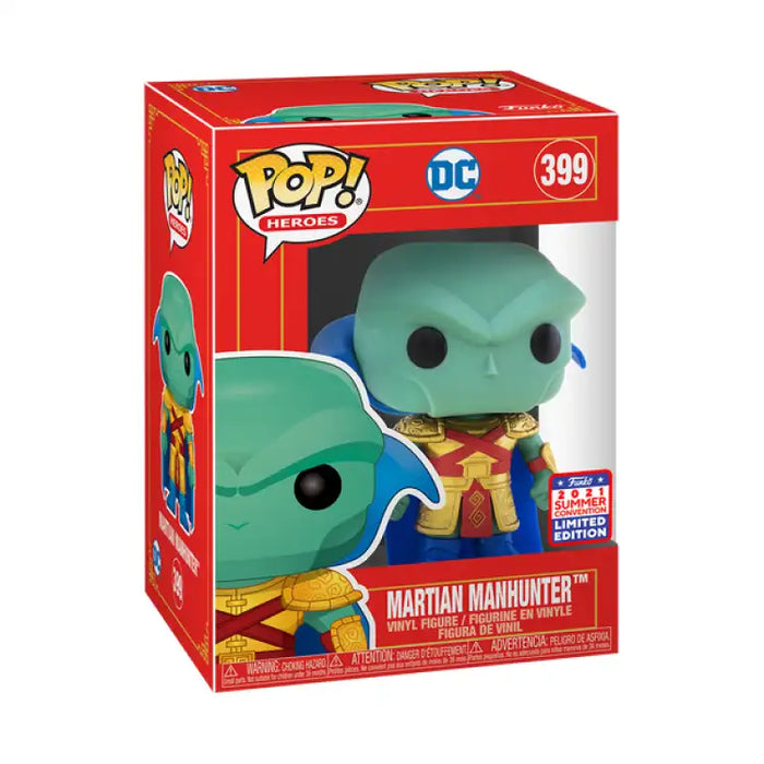 Funko Pop! DC: Martian Manhunter #399 (2021 Summer Convention) - ADLR Poké-Shop