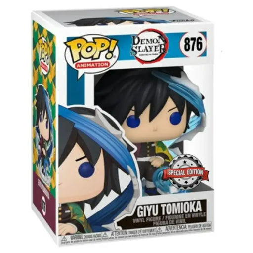 Funko POP! - Demon Slayer: Giyu Tomioka (Special Edition) #876 - ADLR Poké-Shop