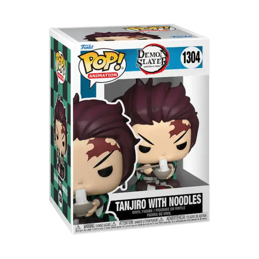 Funko Pop! Demon Slayer: Tanjiro w/Noodles #1304