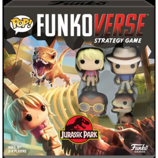 Funko Pop! Funkoverse Jurassic Park 100 - Strategy Game - ADLR Poké-Shop