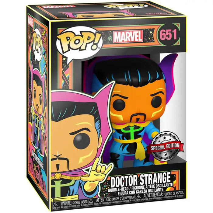 Funko Pop! Marvel: Dr. Strange #651 (Black Light)