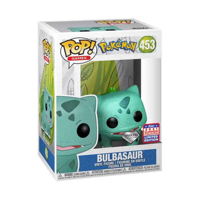 Funko Pop! Pokemon, Bulbasaur #453 (Diamond Collection)