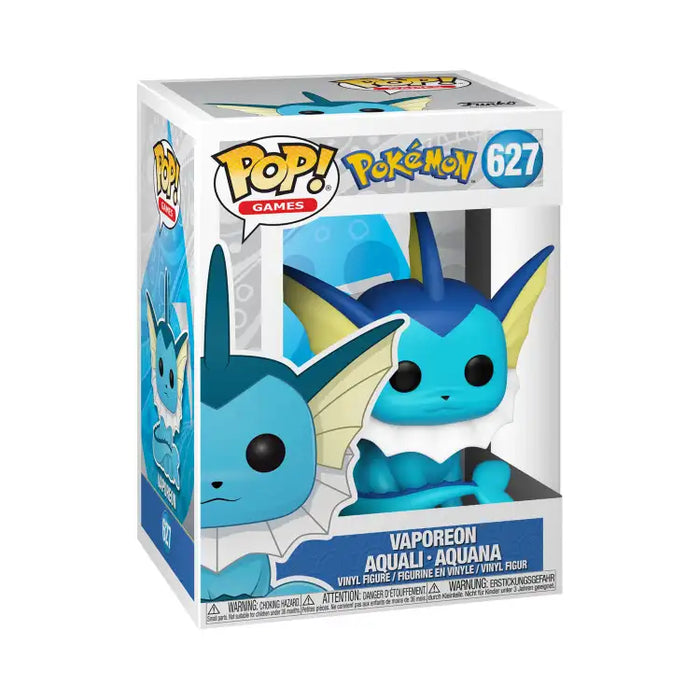 Funko Pop! Pokemon, Vaporeon #627 - ADLR Poké-Shop