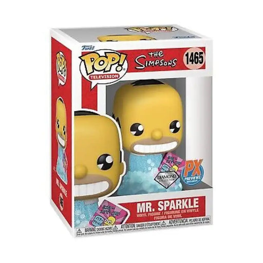 Funko POP! - Simpsons: Mr. Sparkle (Diamond Collection) #1465 - ADLR Poké-Shop