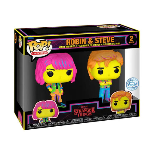 Funko POP! - Stranger Things: Robin & Steve (Black Light) 2