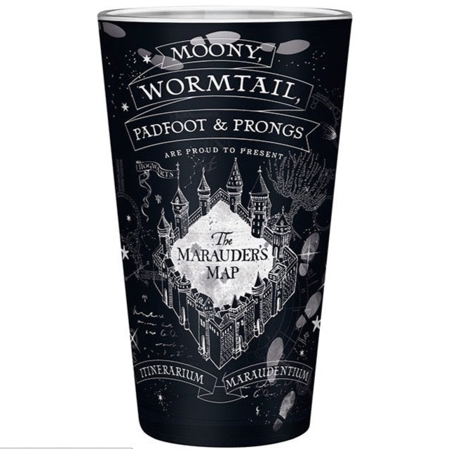 Harry Potter - Glas, 400ml - Marauder's map