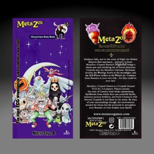 MetaZoo TCG: Nightfall 1st Edition, Blister Pack