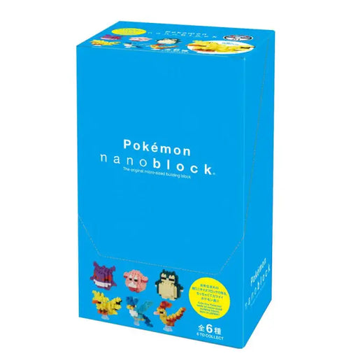 Nanoblock: Pokemon 6-Pack Box