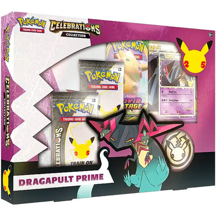 Pokemon Celebrations: 25th Anniversary Dragapult Prime Collection - ADLR Poké-Shop