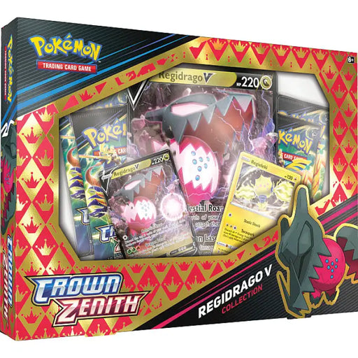 Pokemon SWSH: Crown Zenith, Regidrago/Regieleki V Box - ADLR Poké-Shop