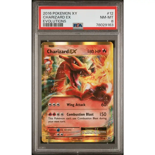 Pokemon Evolutions: Charizard #12, 2016 - PSA 8, Near Mint - ADLR Poké-Shop