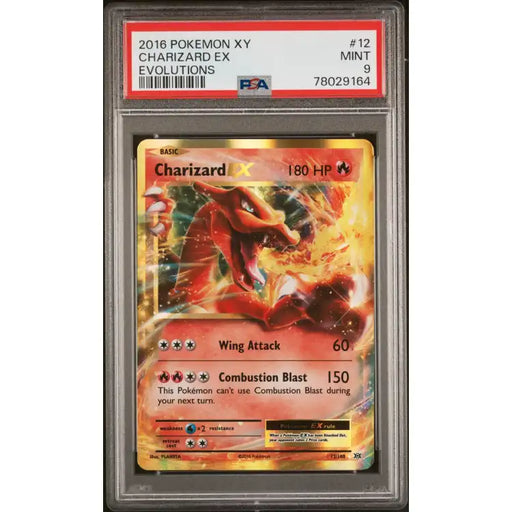 Pokemon Evolutions: Charizard #12, 2016 - PSA 9, Mint - ADLR Poké-Shop