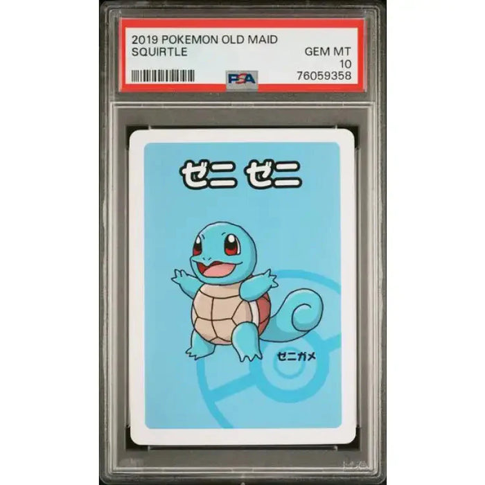 Pokemon Old Maid: Squirtle - PSA 10, Gem Mint - ADLR Poké-Shop