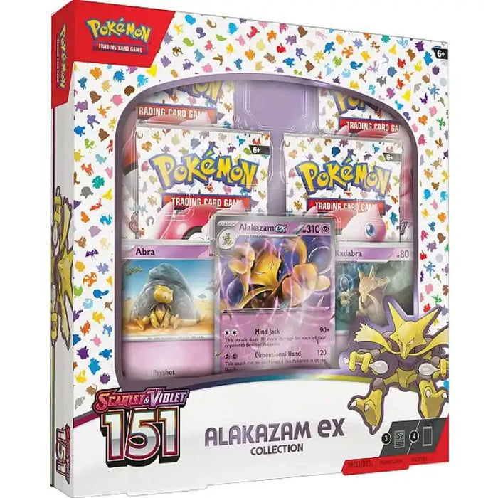 Pokemon S&V: 151 Alakazam EX Collection Box - ADLR Poké-Shop