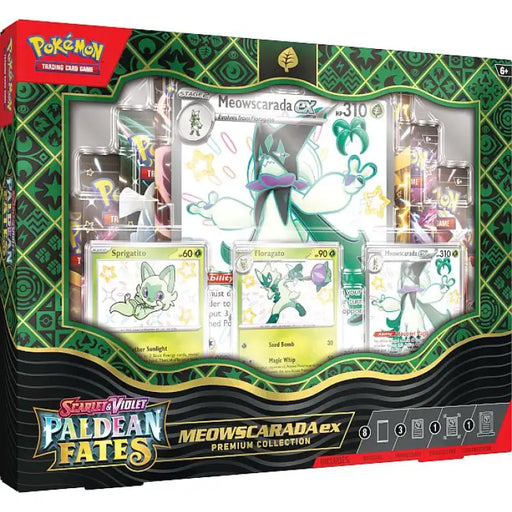 Pokemon S&V: Paldean Fates, Meowscarada EX Premium Collection - ADLR Poké-Shop