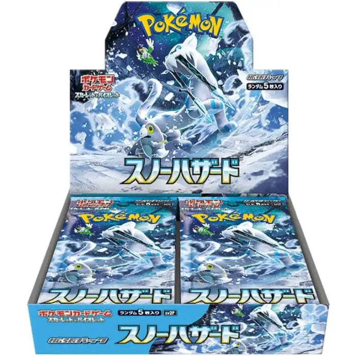 Pokemon S&V: Snow Hazard, Japansk Booster Box