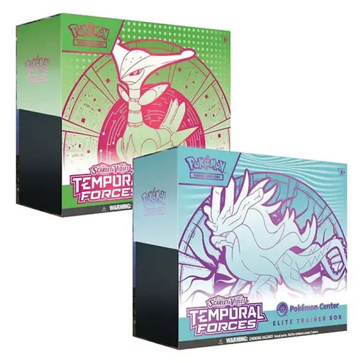 Pokémon TCG: Scarlet & Violet: Temporal Forces - Elite Trainer Box Bundle (2 stk.) - ADLR Poké-Shop