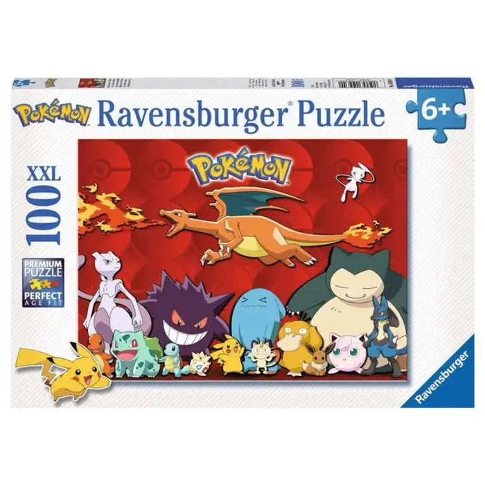 Ravensburger: Pokemon Puslespil, 100 brikker