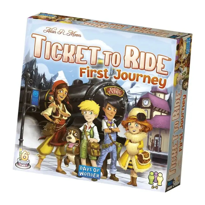 Ticket to Ride: First Journey Brætspil (Dansk)