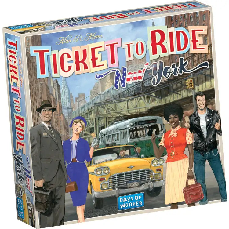 Ticket To Ride - New York, Brætspil (Dansk)