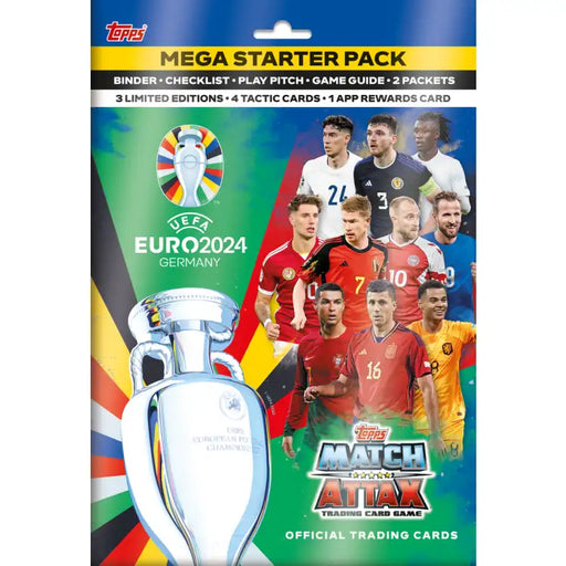 Topps: Match Attax Fodboldkort - EURO 2024 - Starter Pack - ADLR Poké-Shop